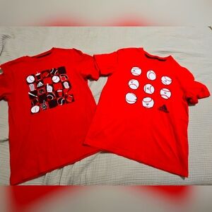 Adidas boys crew neck tees